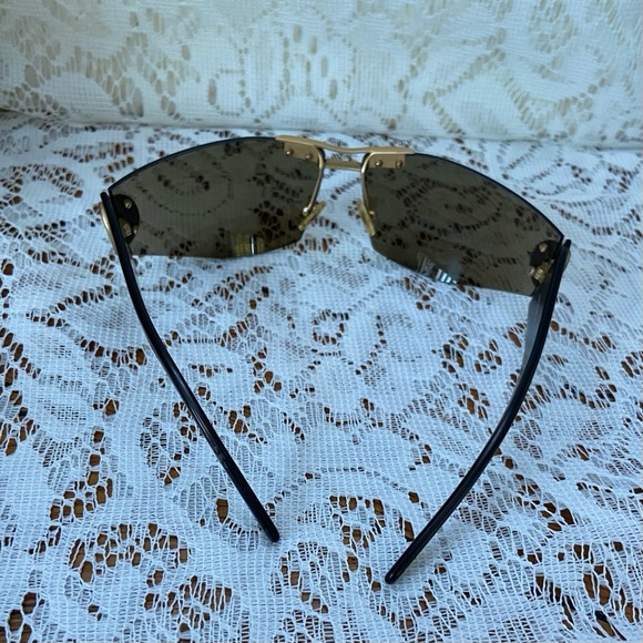 Celine, Triomphe, Wrap Around Brown Sunglasses SC003 COLS28Y Italy - Picture 7 of 12